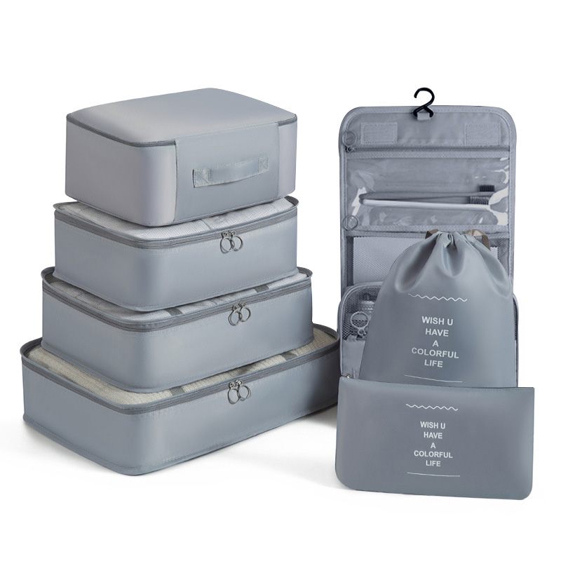 Travel Accessories Packing Cubes - Set di Organizzatori Multi-Scomparto per Dormitorio