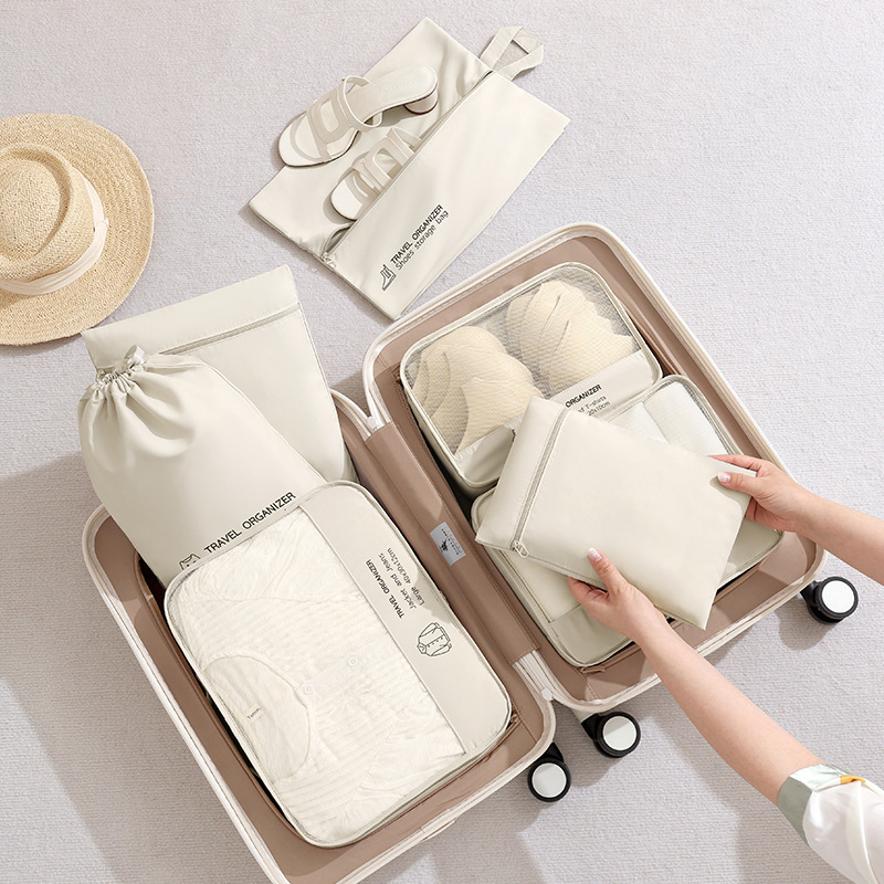Travel Accessories Packing Cubes - Set di 6 Organizzatori per Valigie