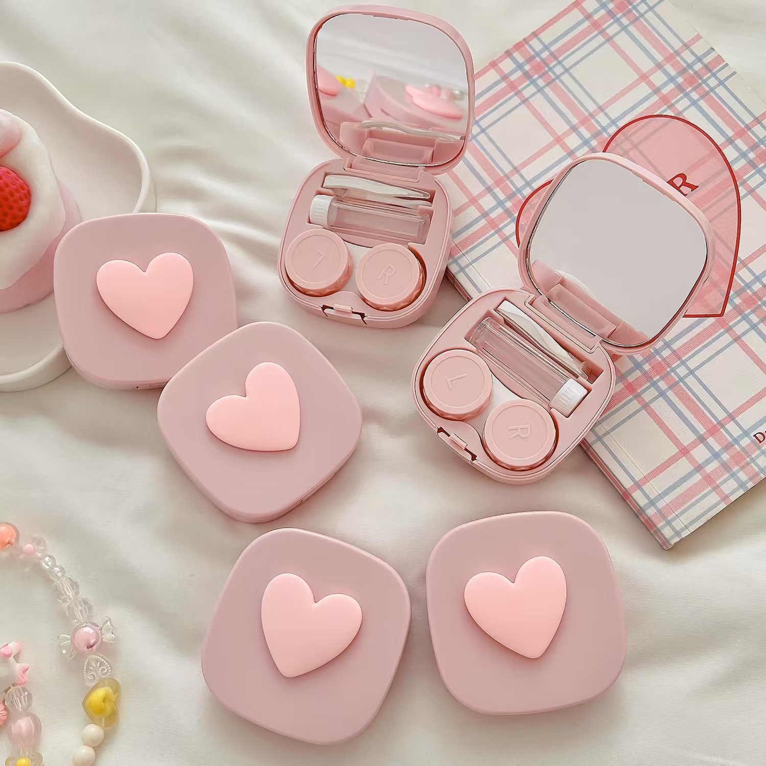 Travel Video Accessories - Custodia per lenti a contatto a