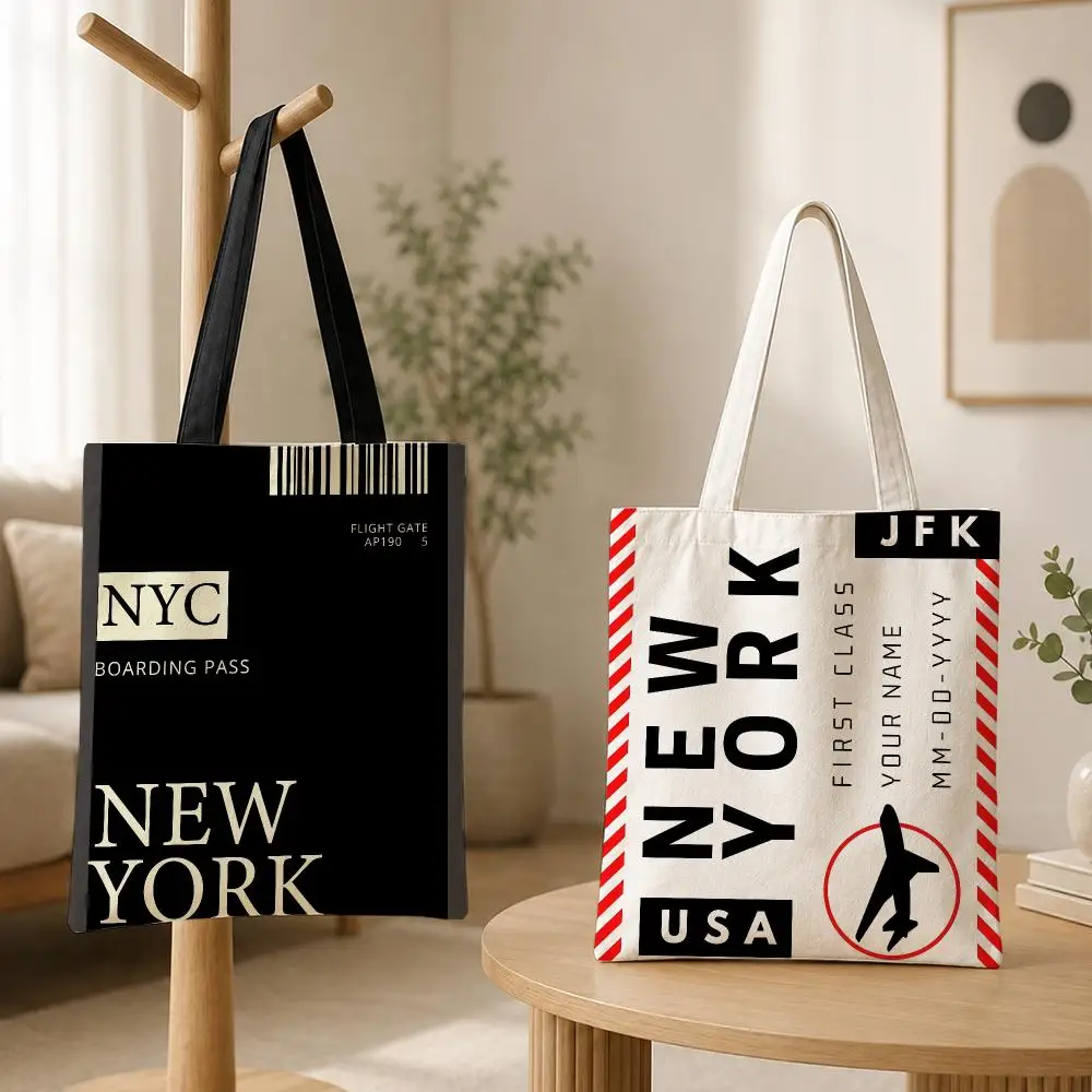 Travel Accessories New York - Borsa in tela per carte d'imbarco