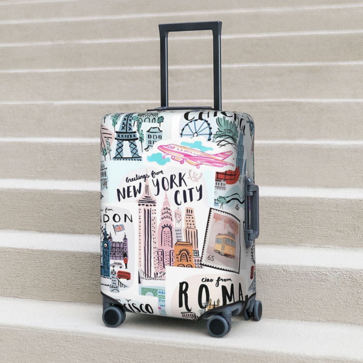 Travel Accessories New York - Stampe da viaggio Copri valigia New