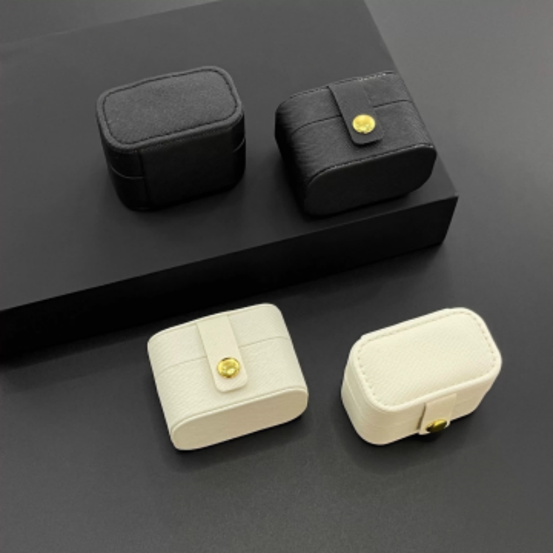 Travel Accessories Jewelry - Portagioie in Pelle Portatile da Tavolo