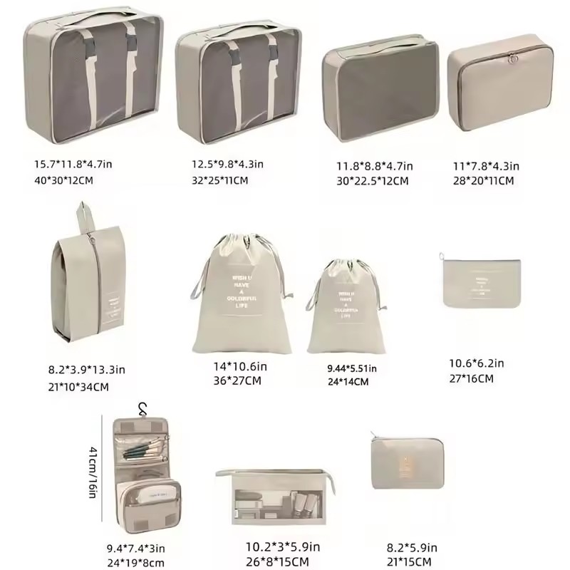 Set di Borse da Viaggio 7/8/9/ - Travel Accessories Packing Cubes recensione e prezzo