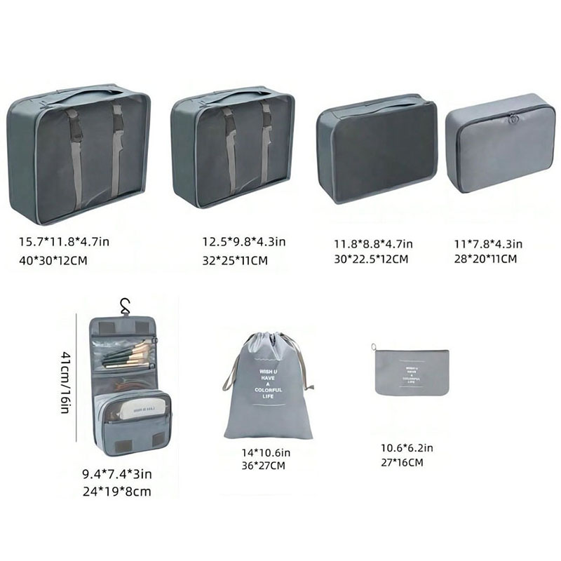 Set di Organizzatori Multi-Sco - Travel Accessories Packing Cubes recensione e prezzo