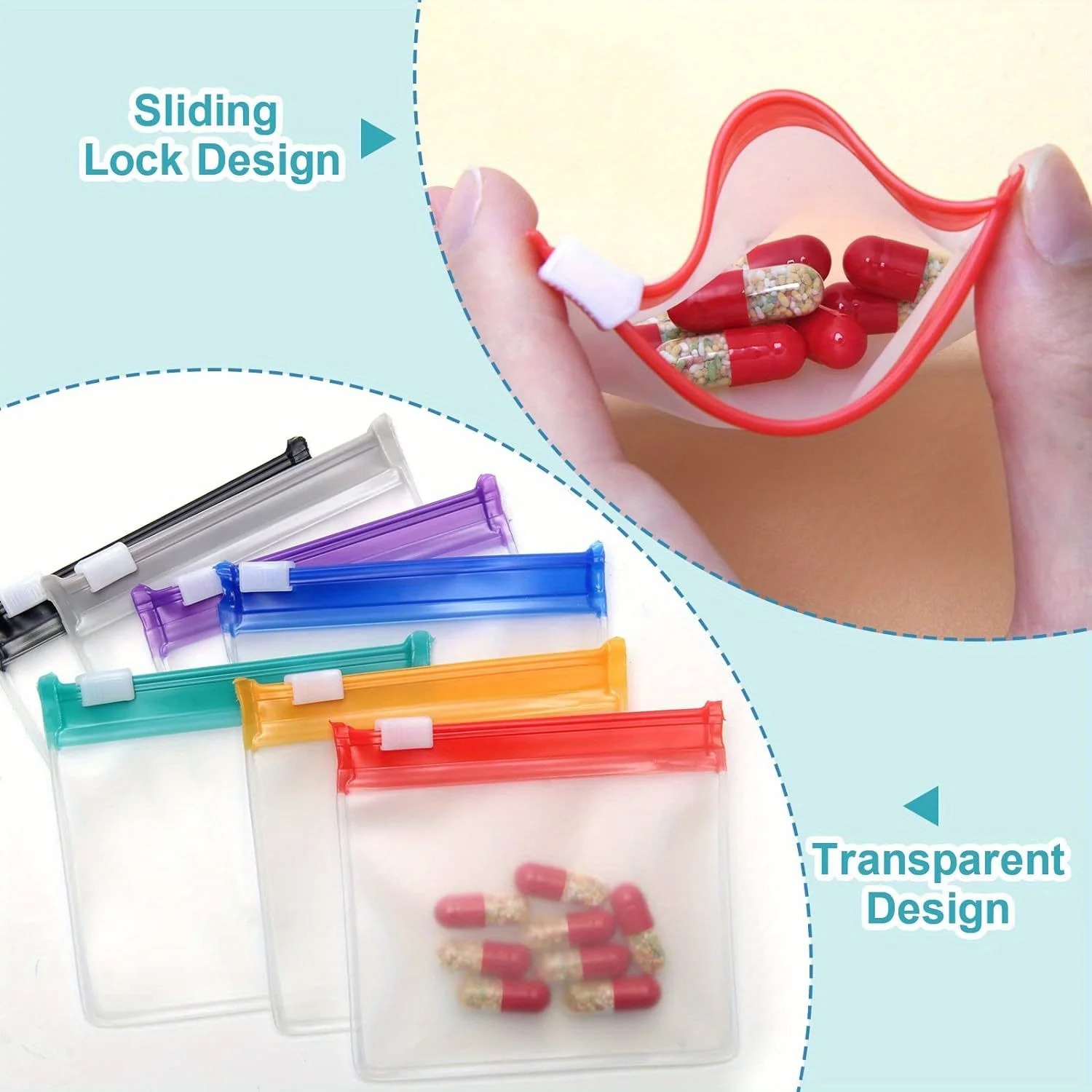 Mini Borse Colorate per Pillol - Travel Accessories Jewelry recensione e prezzo