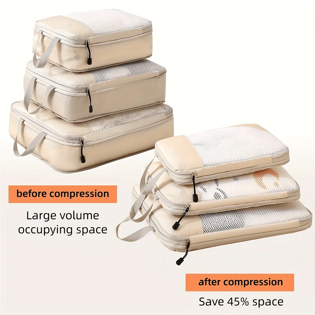Cubo di imballaggio a compress - Travel Accessories Packing Cubes recensione e prezzo