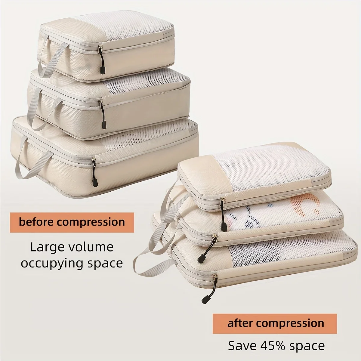 Cubo di imballaggio a compress - Travel Accessories Packing Cubes recensione e prezzo