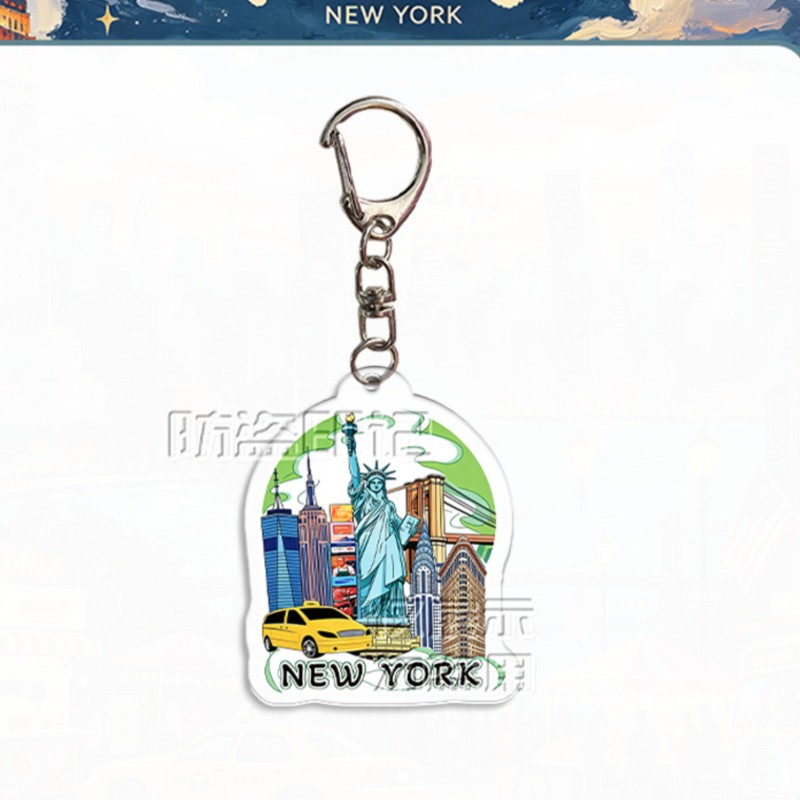Portachiavi in acrilico con st - Travel Accessories New York recensione e prezzo