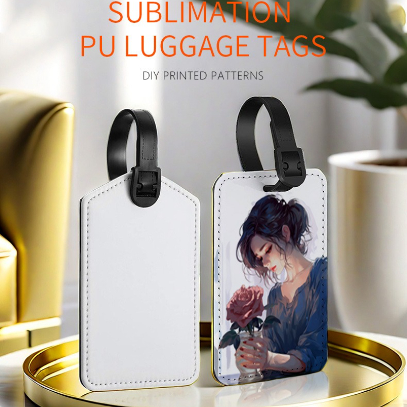 Immagine personalizzata Etiche - Luggage Tag Leather recensione e prezzo