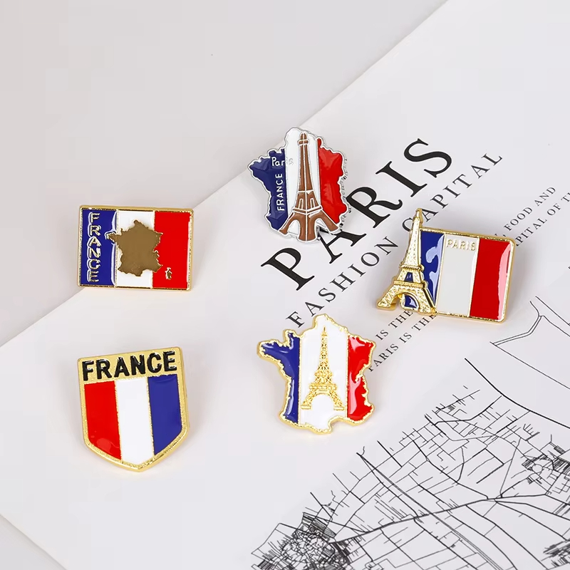 Spille smaltate con bandiera f - Travel Accessories Jewelry recensione e prezzo