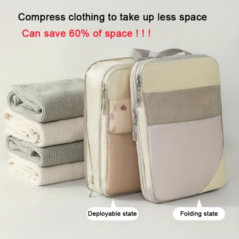 Set di 5 Cubi di Compressione  - Travel Accessories Packing Cubes recensione e prezzo